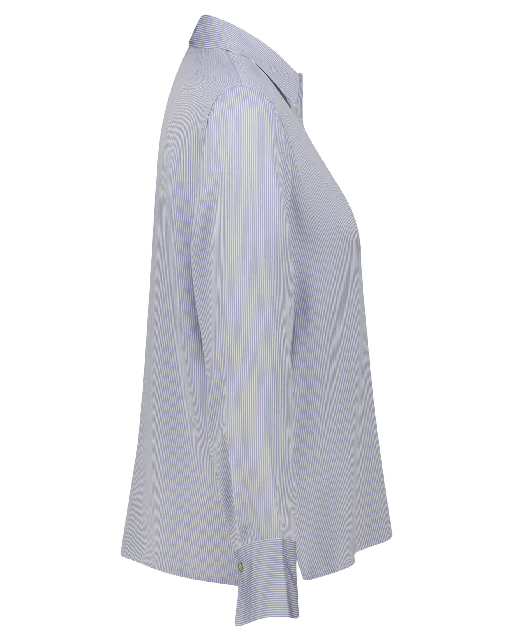Vince| Damen Bluse mit Seide CLASSIC MICRO STRIPE PULLOVER