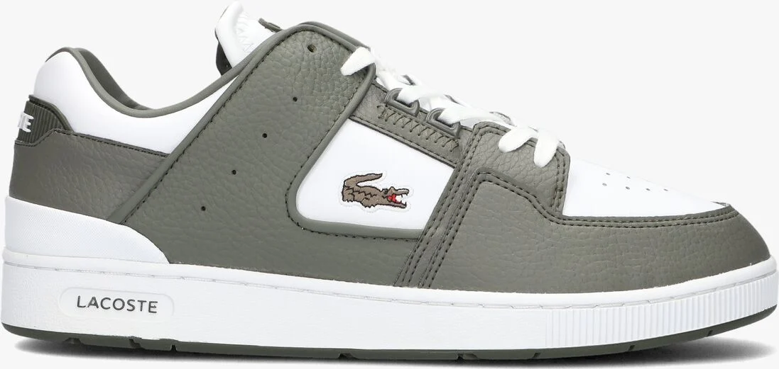 LACOSTE witte lacoste lage sneakers court cage