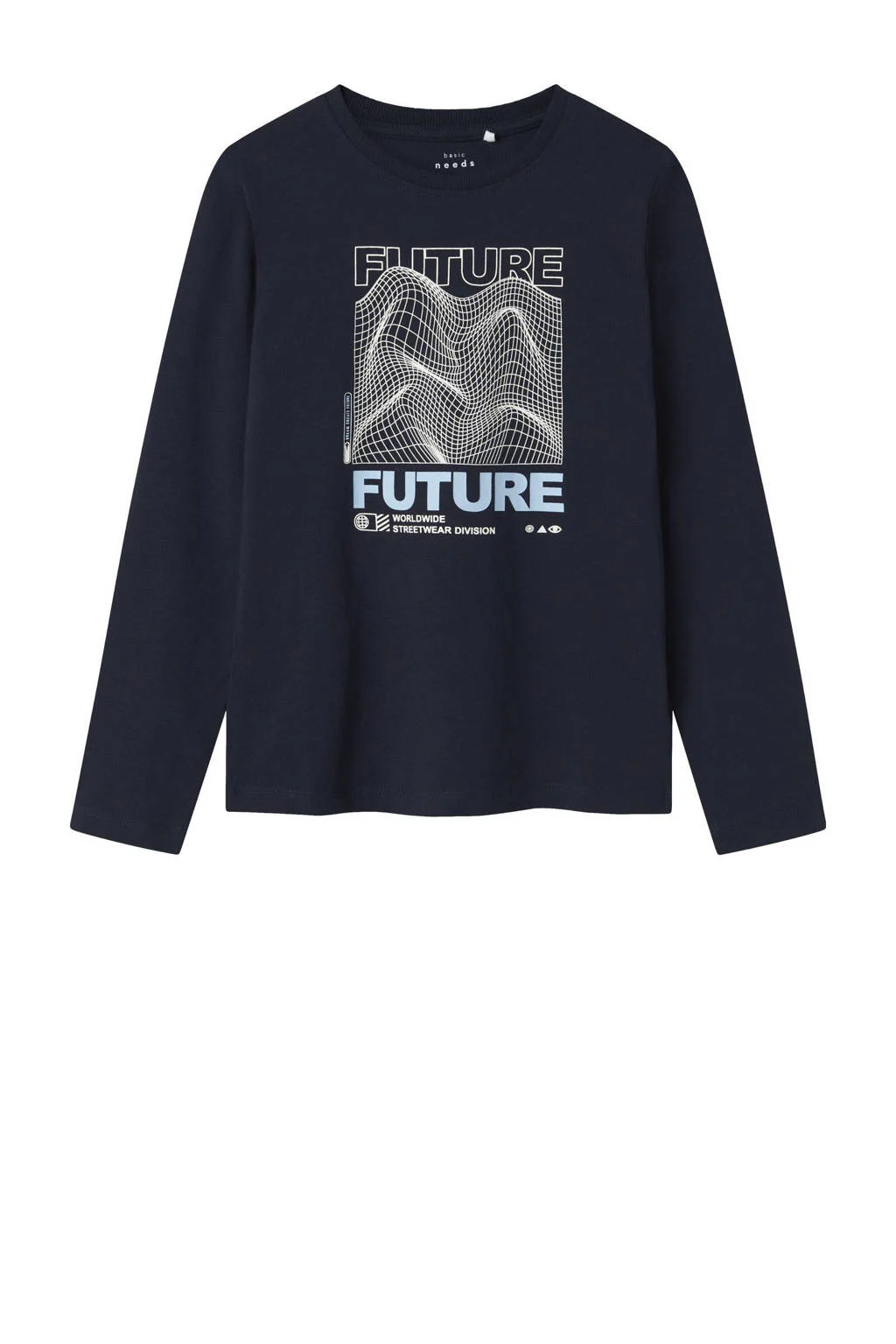 NAME IT longsleeve donkerblauw