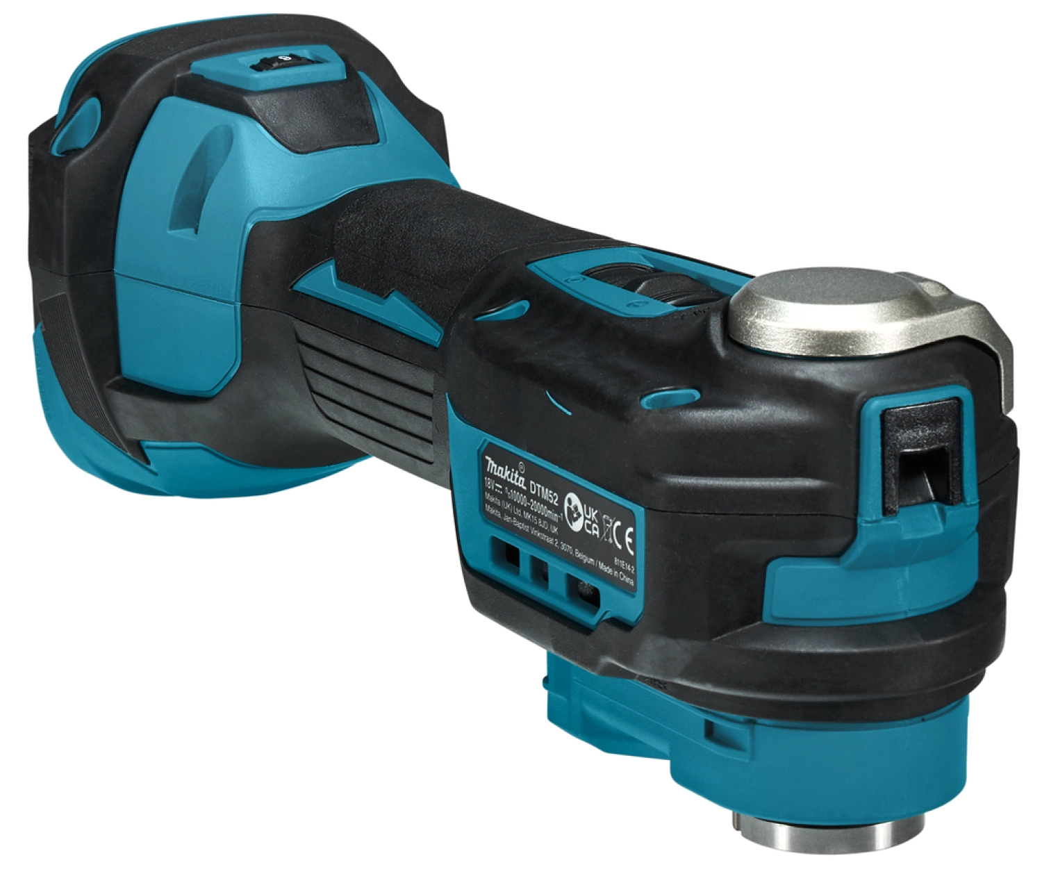 Makita DTM52RTJX2 18V Li-Ion accu multitool (2x 5,0Ah) incl. accessoireset in Mbox - koolborstelloos