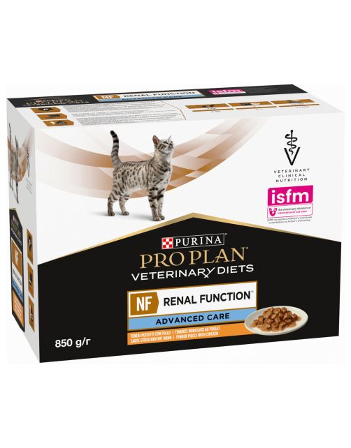 Pro Plan Veterinary Diets Feline Nf Renal Function 10x85 g - Kattenvoer