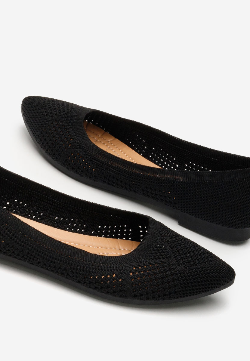 Ballerines femme noirs Carmelina
