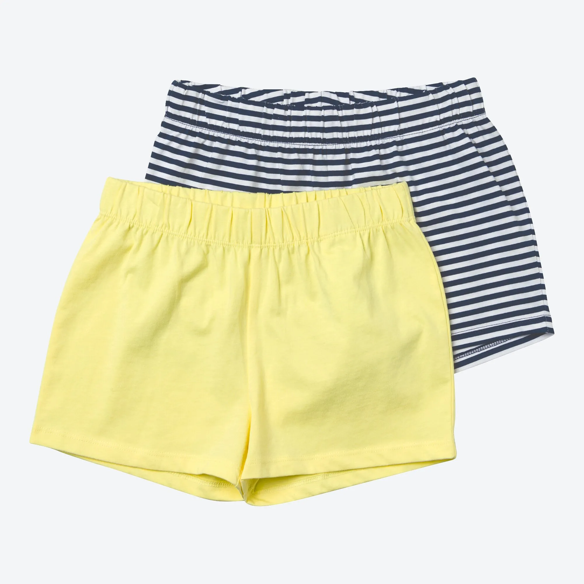 Kinder-Mädchen-Shorts, 2er-Pack