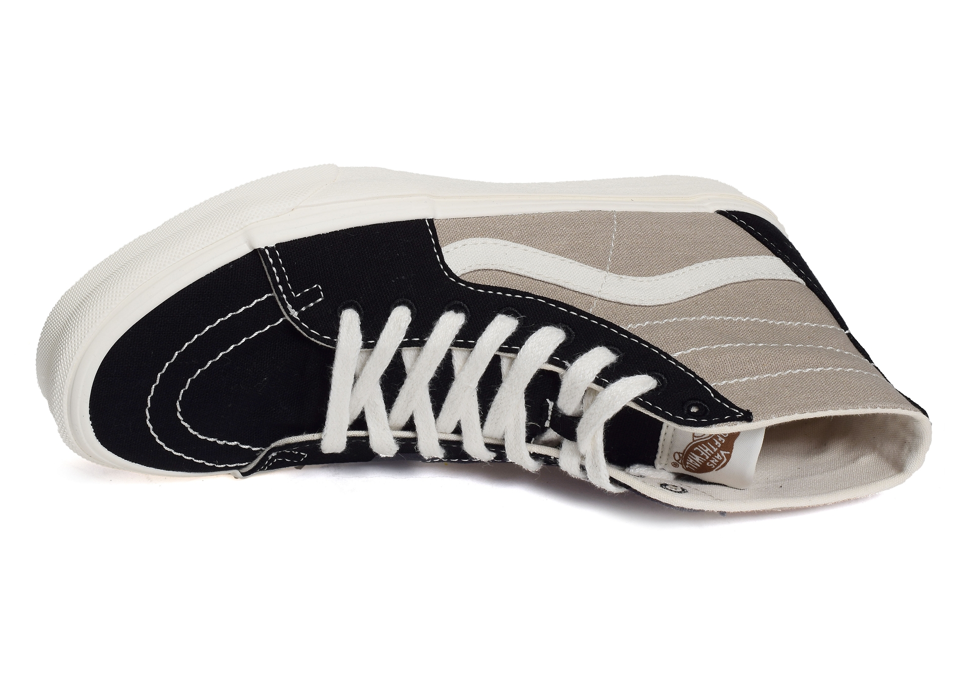 Ua sk8 hi tapered noir beige
