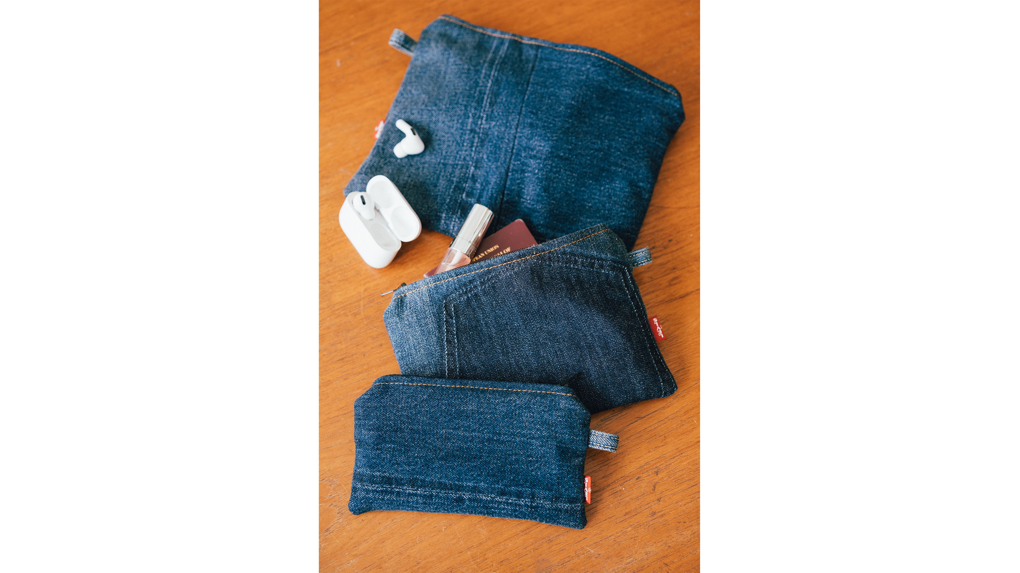 Levi's® by Porto Alegre Enveloppe Trio - Navy - Bleu