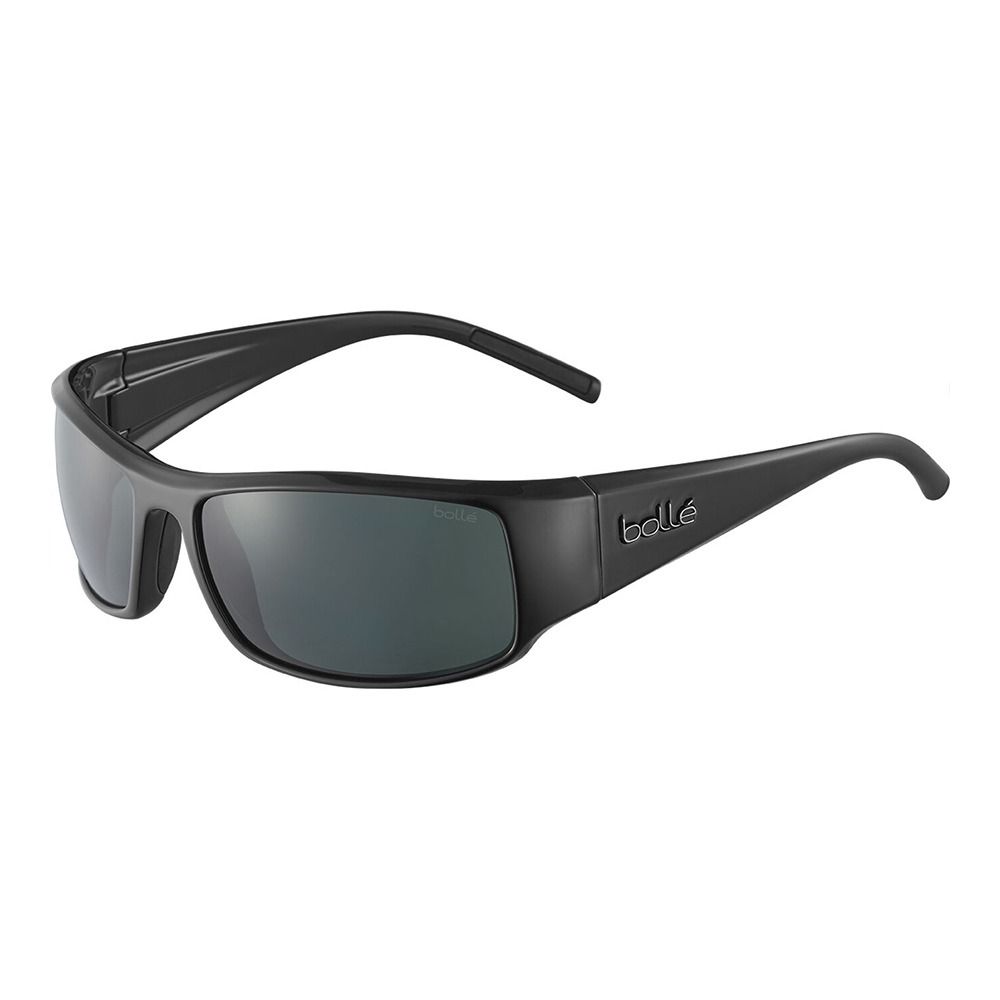 Bolle KING - Lunettes de soleil black shiny/smoke