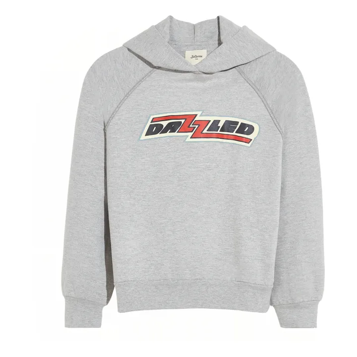 Bellerose Hoodie Conij Coton Bio | Gris chiné
