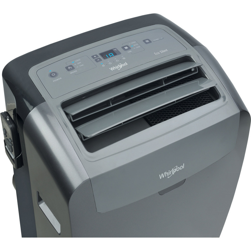 Whirlpool PACB29CO mobiele airconditioner 9000 BTU Zwart