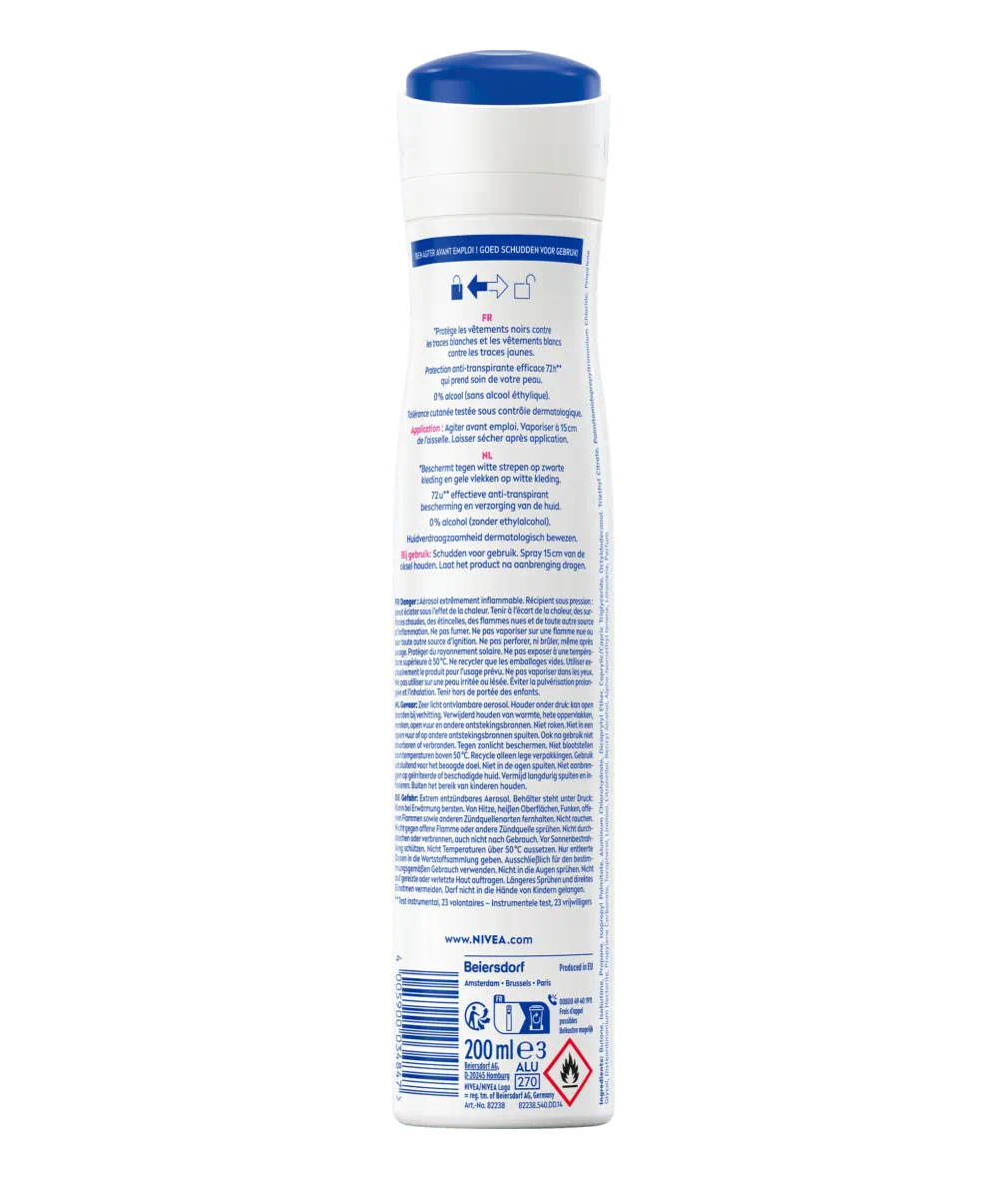DÉODORANT ANTI-TRANSPIRANT FEMME SPRAY BLACK&WHITE ORIGINAL