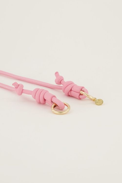 Roze telefoonkoord
