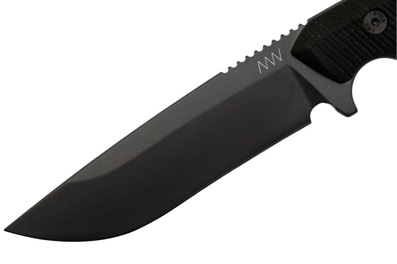 ANV M200 HT Hardtask DLC Sleipner, M200-001, Black Kydex Sheath, survivalmes