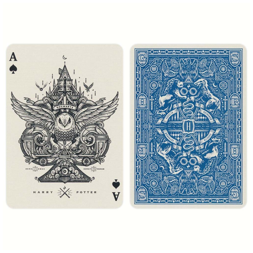 Cartes à jouer Theory11 - Harry Potter - Serdaigle