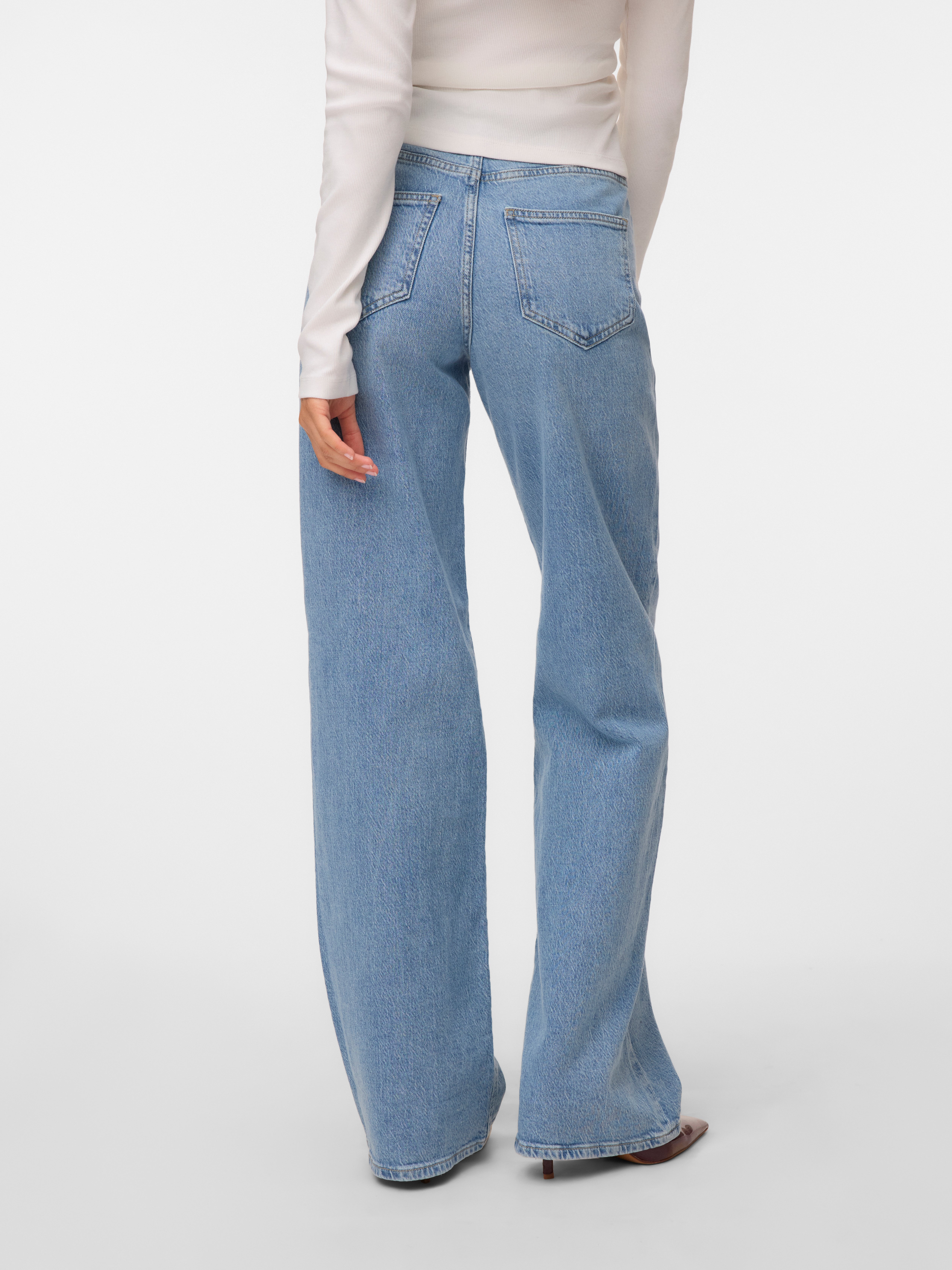 VMTESSA High rise Wide leg fit Jeans