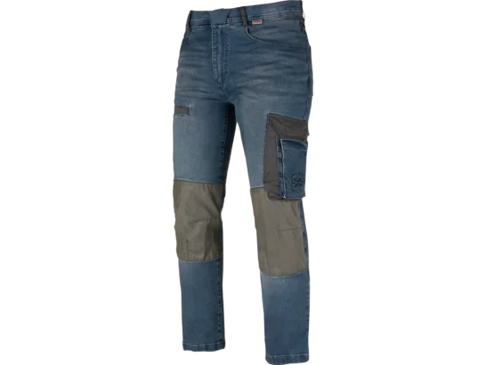 Jeans de travail Janus Würth MODYF bleu/gris