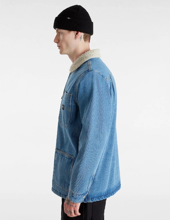 Vans Drill Chore Denim Sherpa Stonewash Indigo