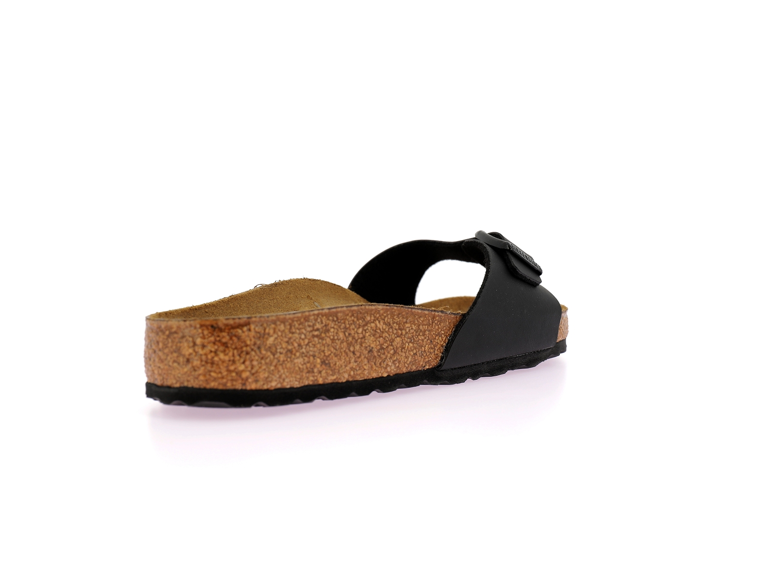 Birkenstock-MADRID BF Matières combinées Noir