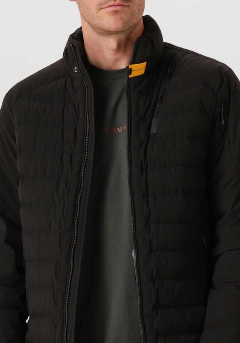 zwarte parajumpers gewatteerde jas berel