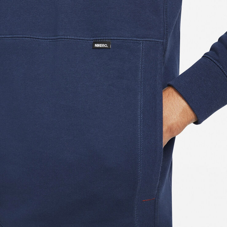 Nike F.c. Fleece Haettetroje Blå