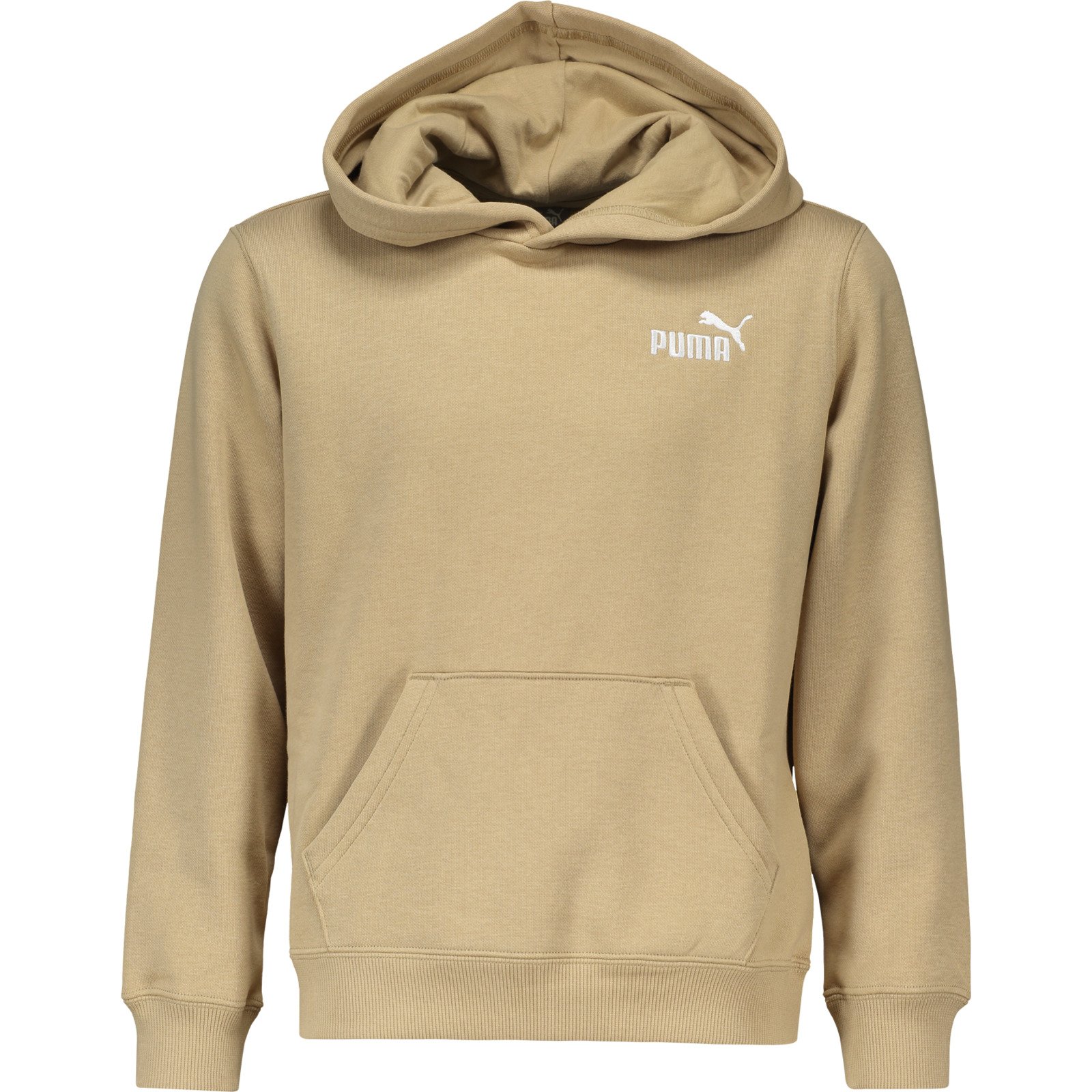 Puma Kinder-Hoddie ESS+ Embroidery FL hellbraun, 128