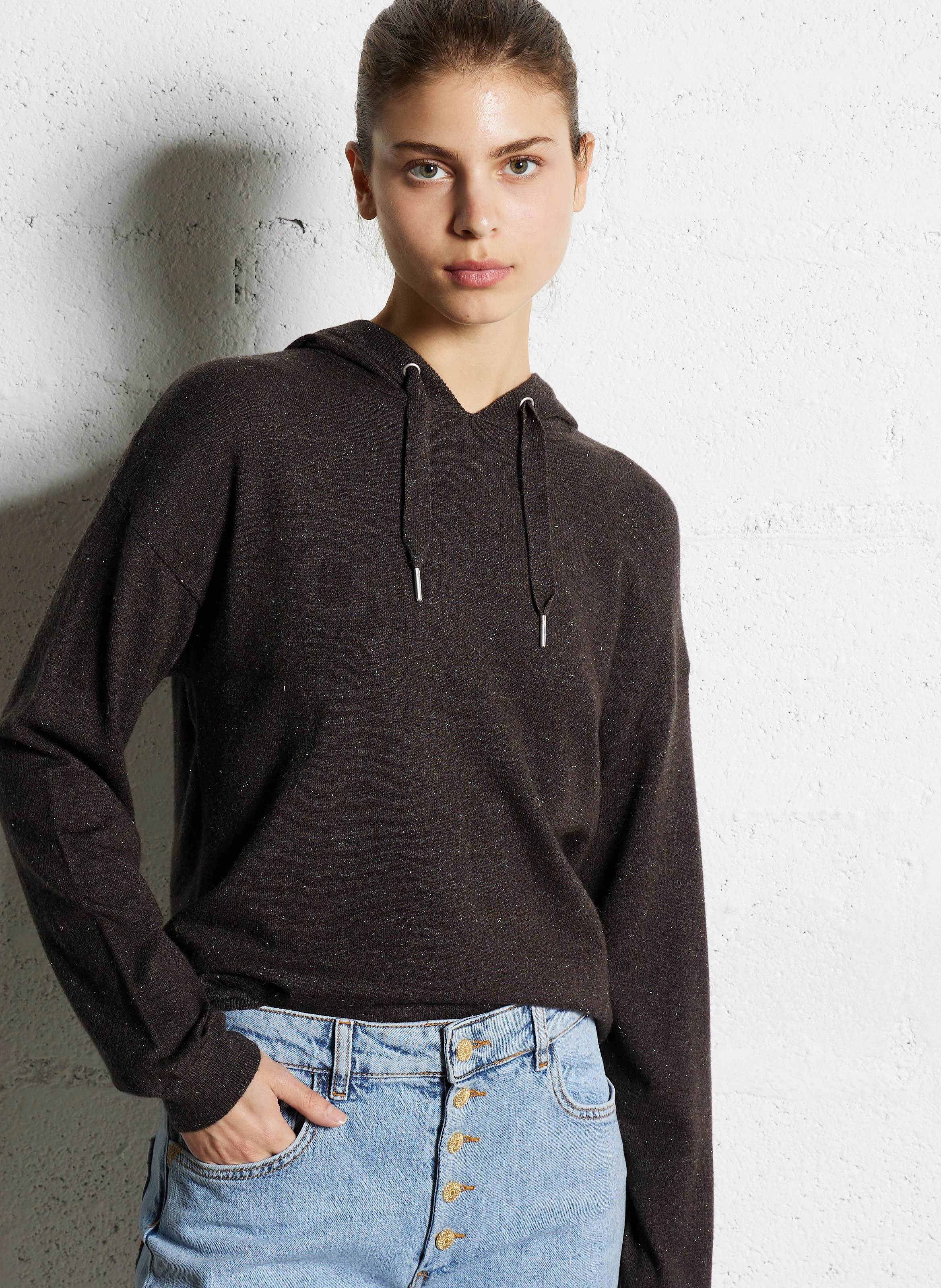 Pull à capuche | Gris