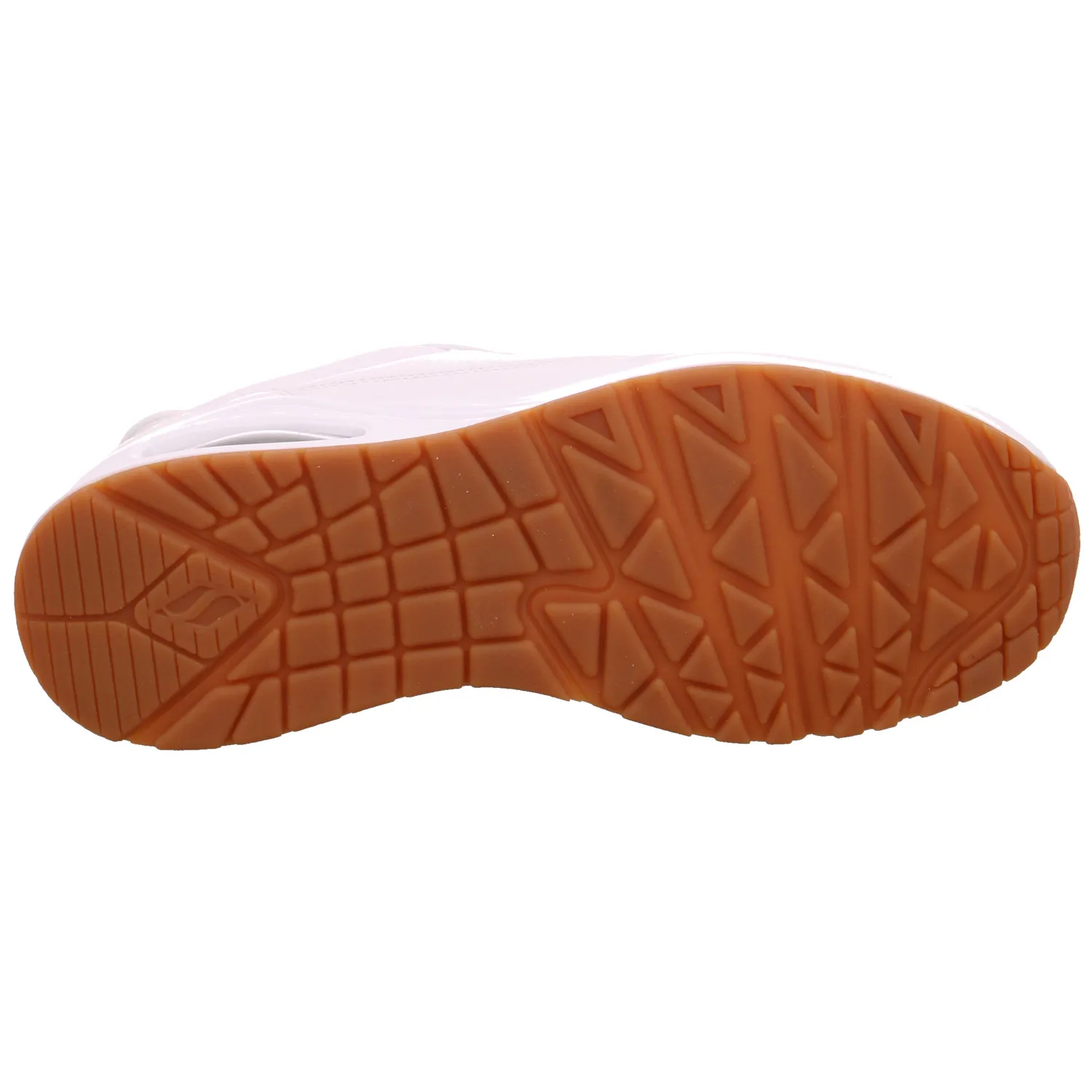 SKECHERS Halbschuhe Sneaker Weiss Lederimitat