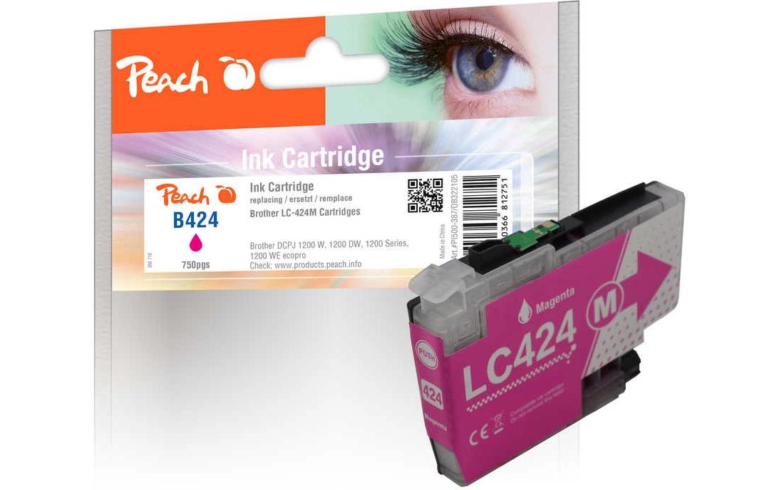 Tinte Brother LC-424M MagentaDruckerpatrone, Magenta