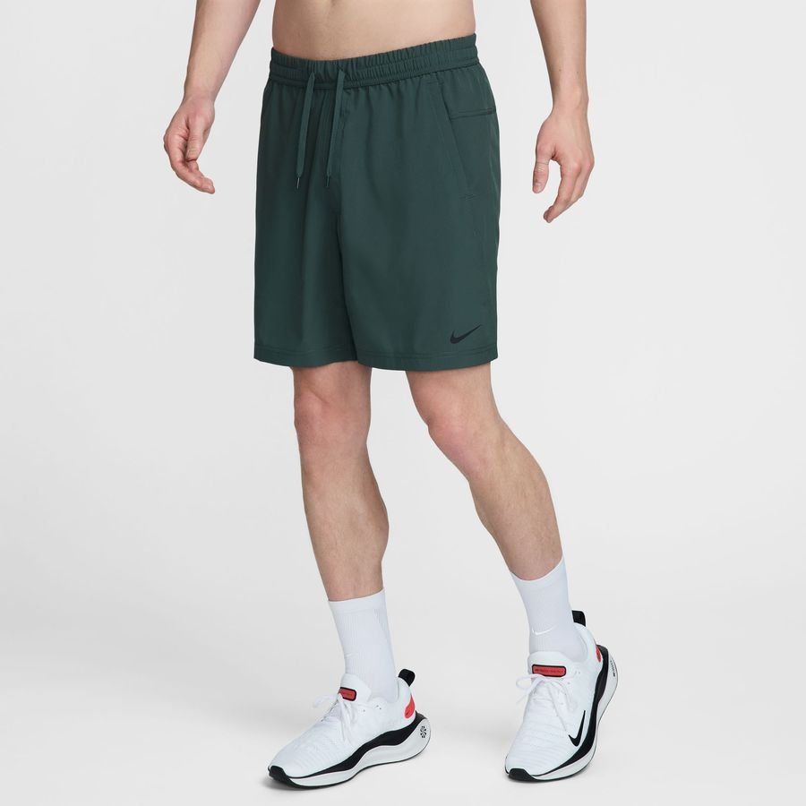 Nike Short Running Dri-FIT Unlined 7'' - Vert/Noir
