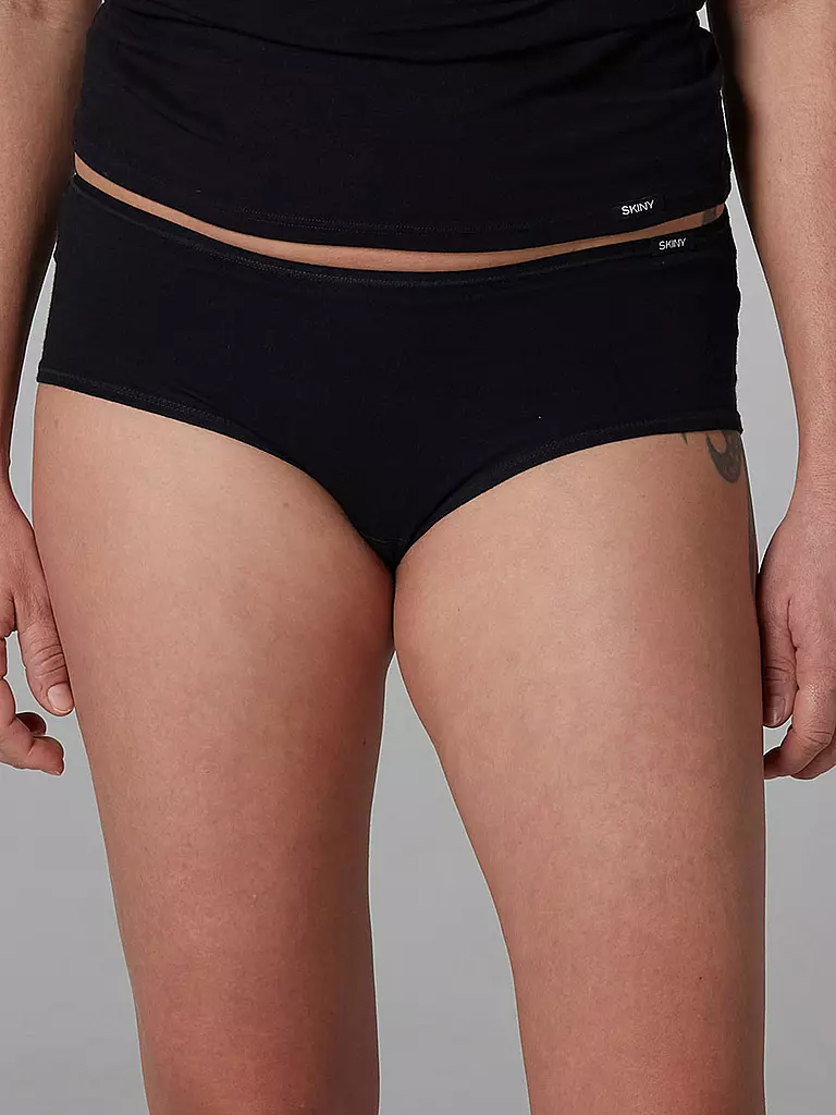 SKINY Pants 2-er Pkg. ADVANTAGE COTTON schwarz schwarz