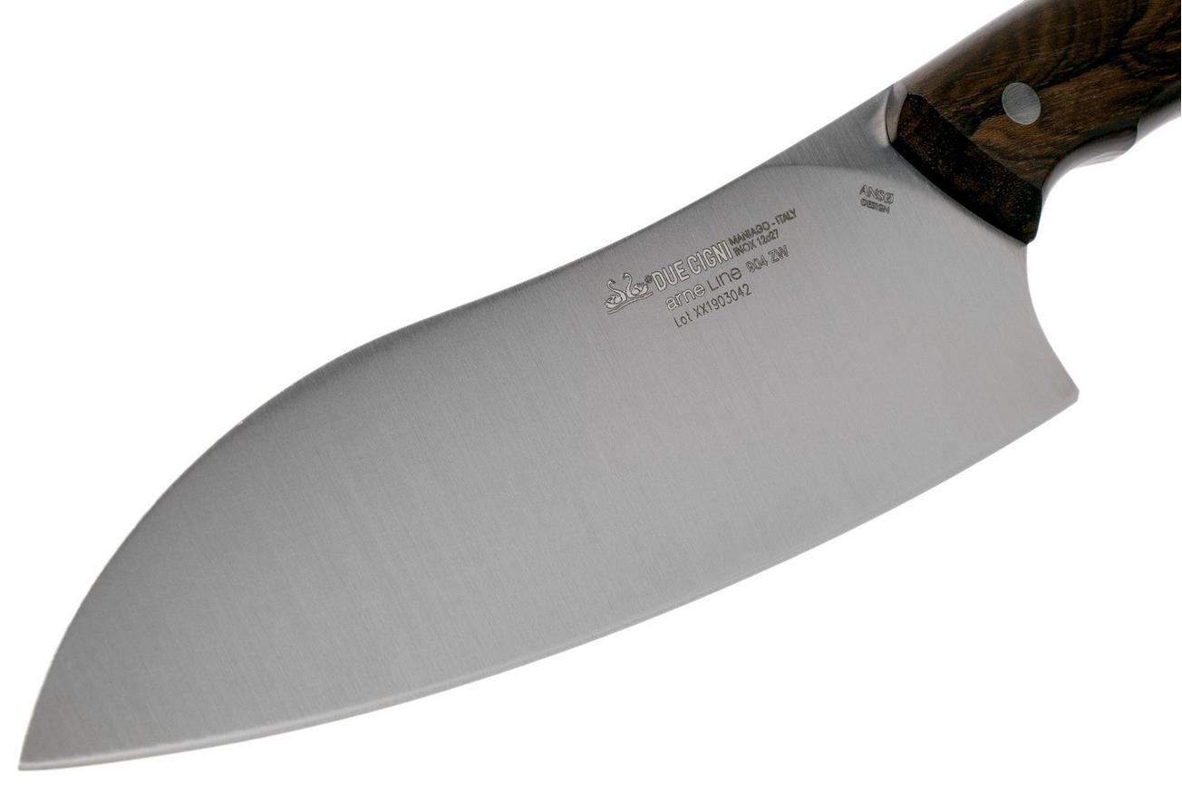 Due Cigni Arne Line santoku 19 cm, ziricote