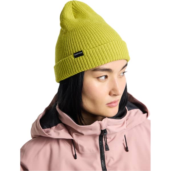 Bonnet Bandeau snowboard BURTON RECYCLED ALL DAY LONG BEANIE SULFUR