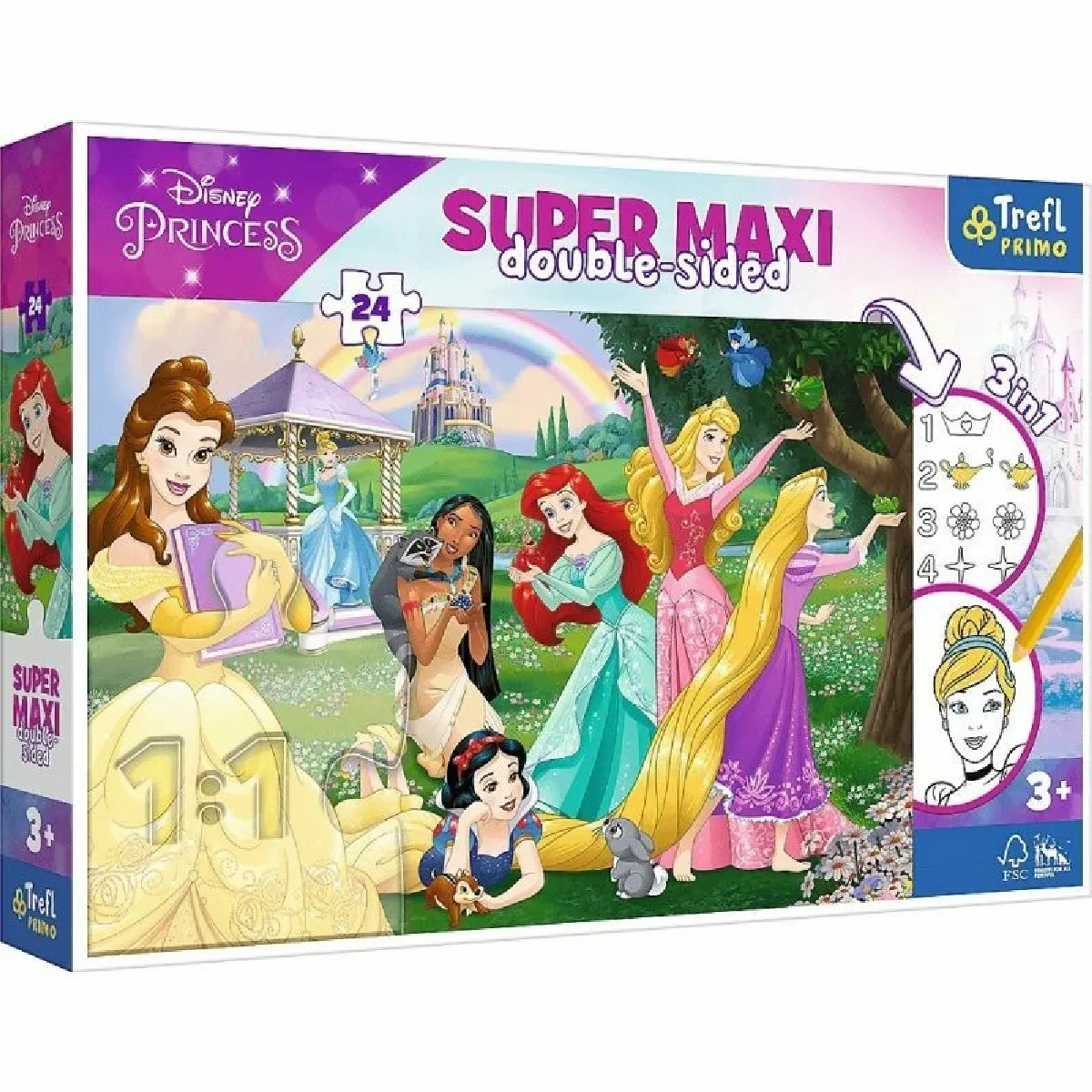 Trefl Maxi Disney Ksiezniczki