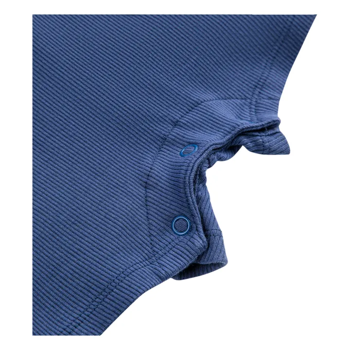 Bobo Choses Combishort Coton Bio Tomate | Bleu