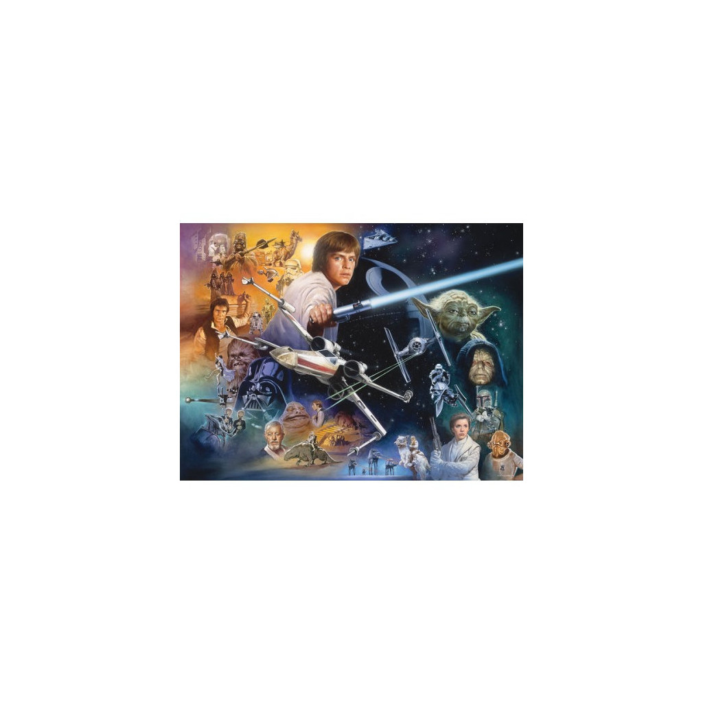Puzzle Prime 3D - Star Wars Classic Jedi - 500 pièces