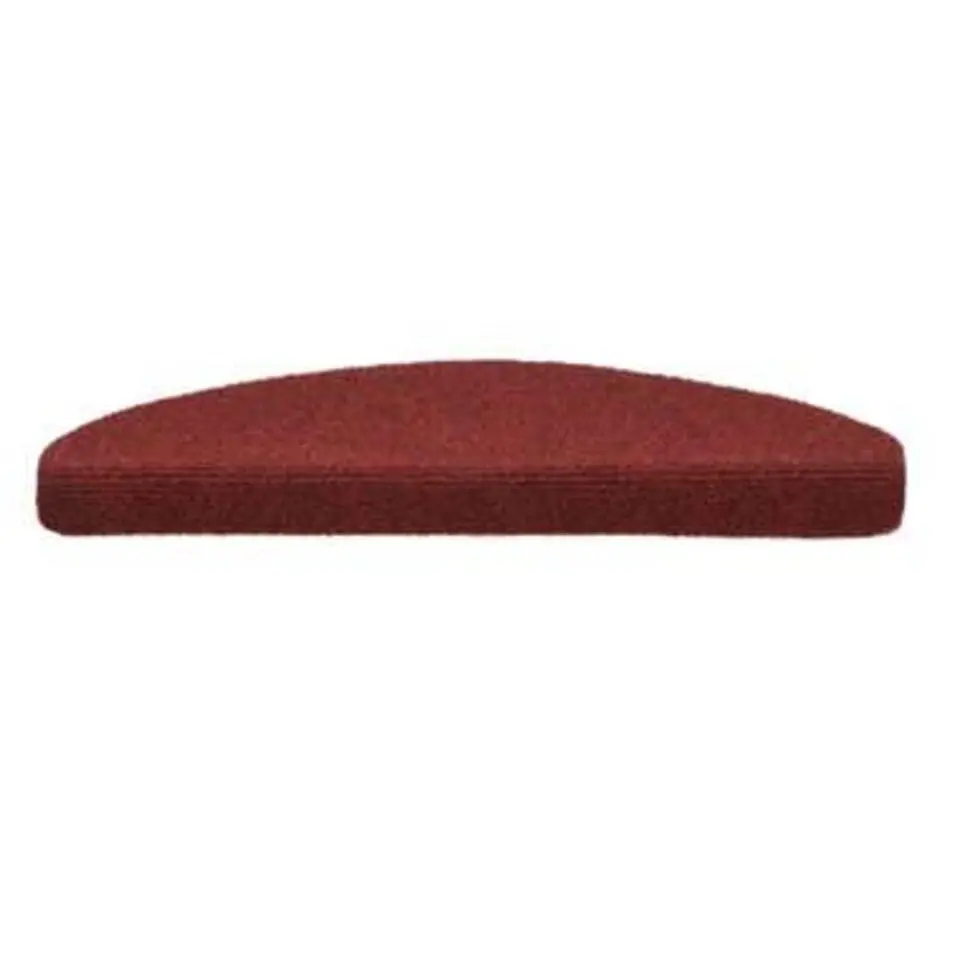vidaXL - Trapmat - Rood - Polypropyleen - 65 x 21 x 4 cm - 15 stuks