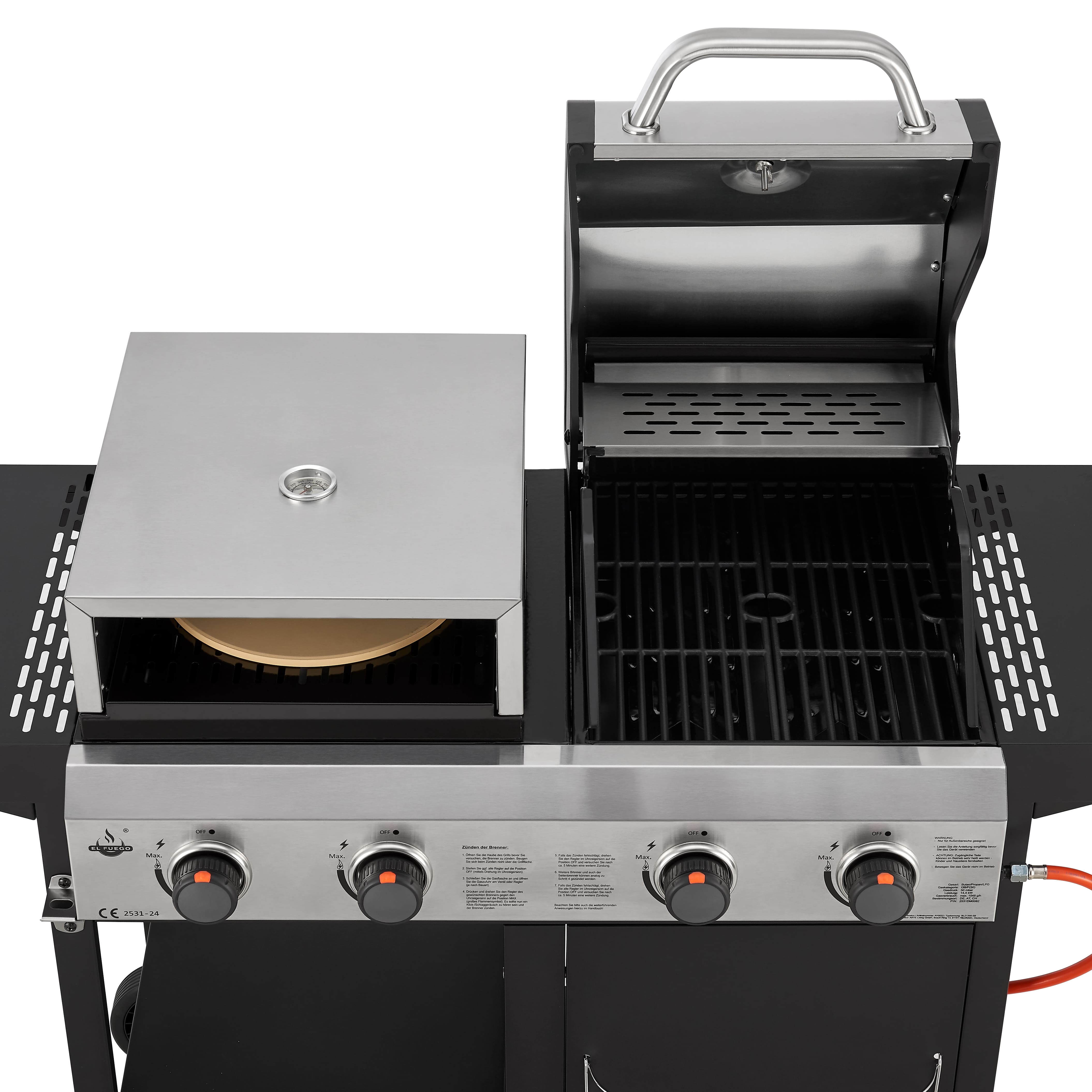 El Fuego® 3in1 Kombigrill 