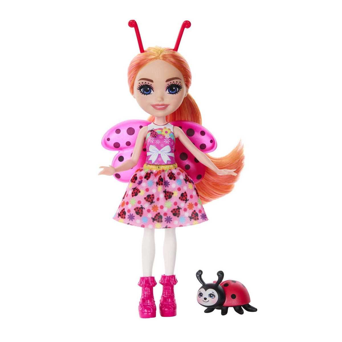 Mini poupée Enchantimals - Ladonna Coccinelle et Waft