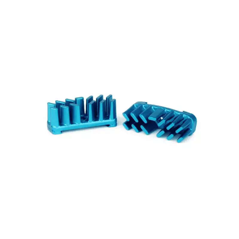 ELVEDES 1 paire de radiateurs aluminium pour plaquettes de frein AEROSTREAM Blue