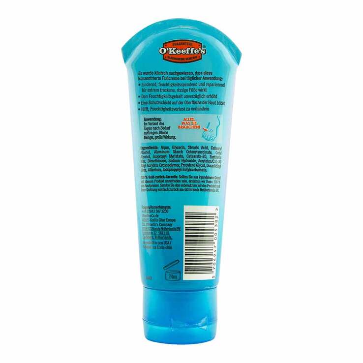 O Keeffe`s healthy feet Fußcreme, 80 ml