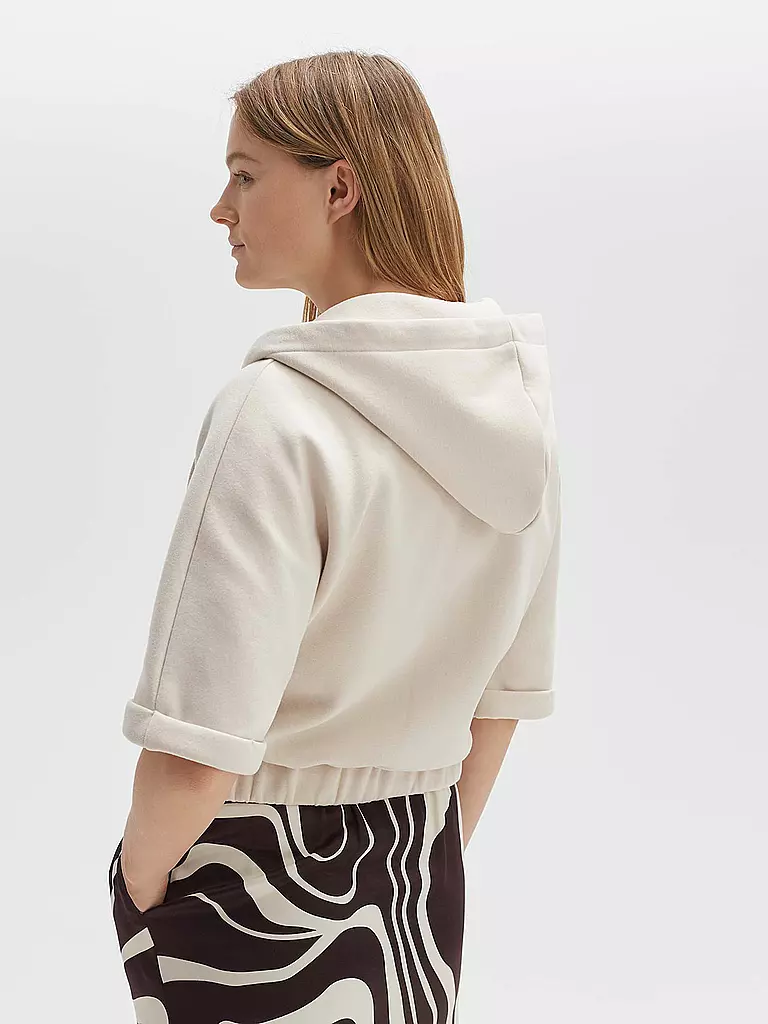 OPUS Sweatjacke GADORA creme