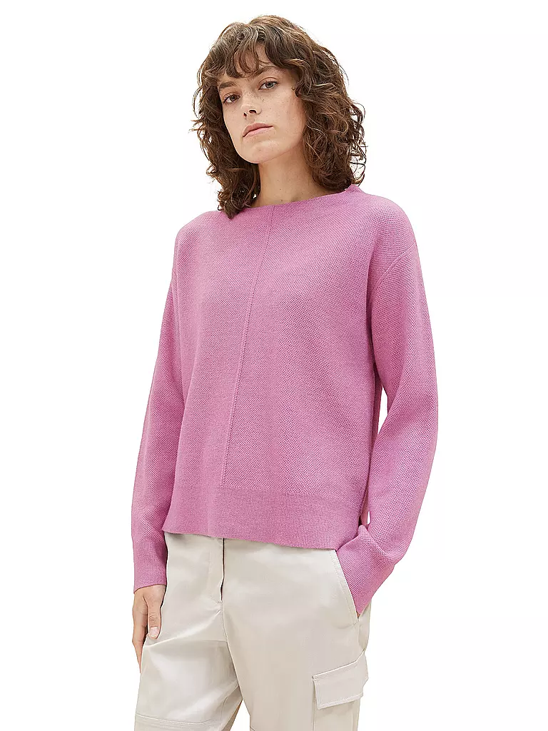 TOM TAILOR Pullover lila