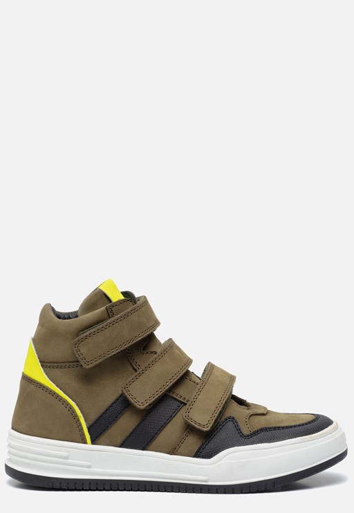 Muyters Sneakers groen Nubuck 72604