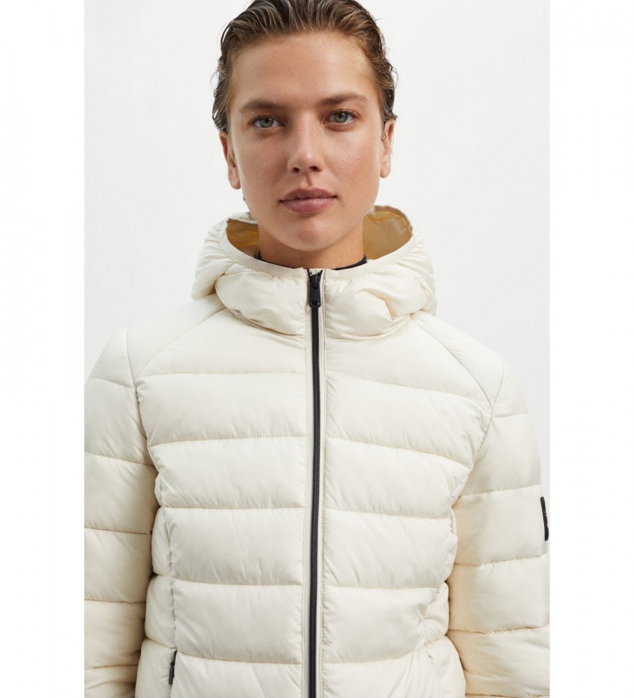 Casaco acolchoado branco ECOALF Aspen