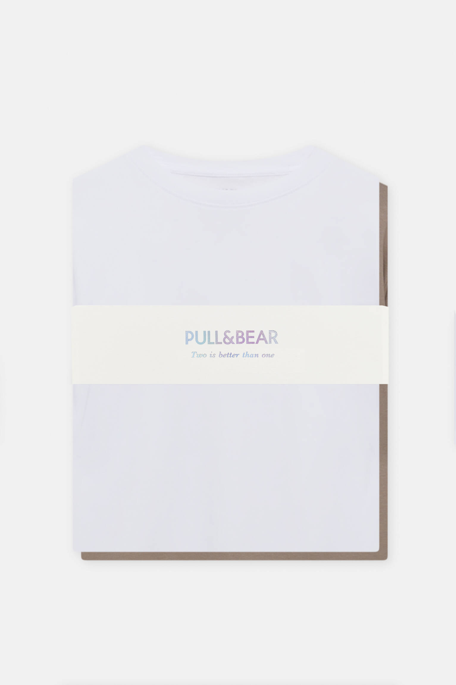 Conjunto de 2 camisetas - marrom taupe