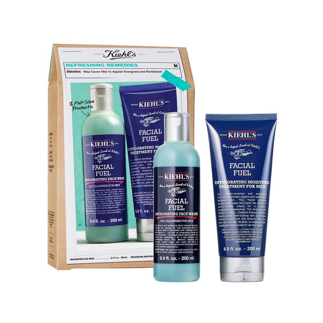 KIEHL S TRATAMENTO Refreshing Remedies Skincare Set - 1un