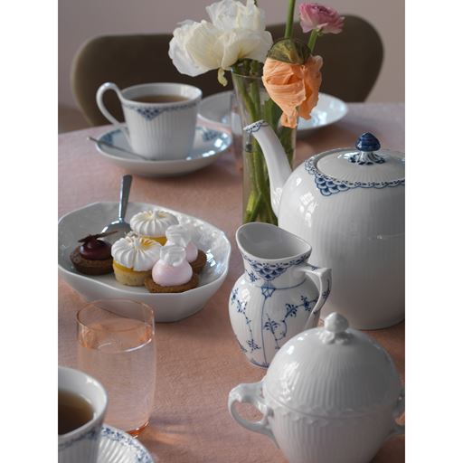 Royal Copenhagen Prinsesse Højhankskop Og Underkop, 25 cl
