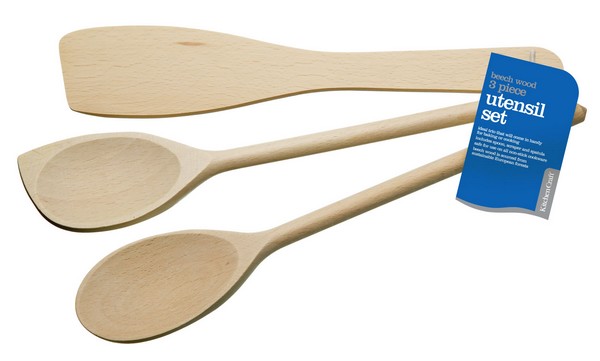 Lot ustensiles en bois KITCHEN CRAFT