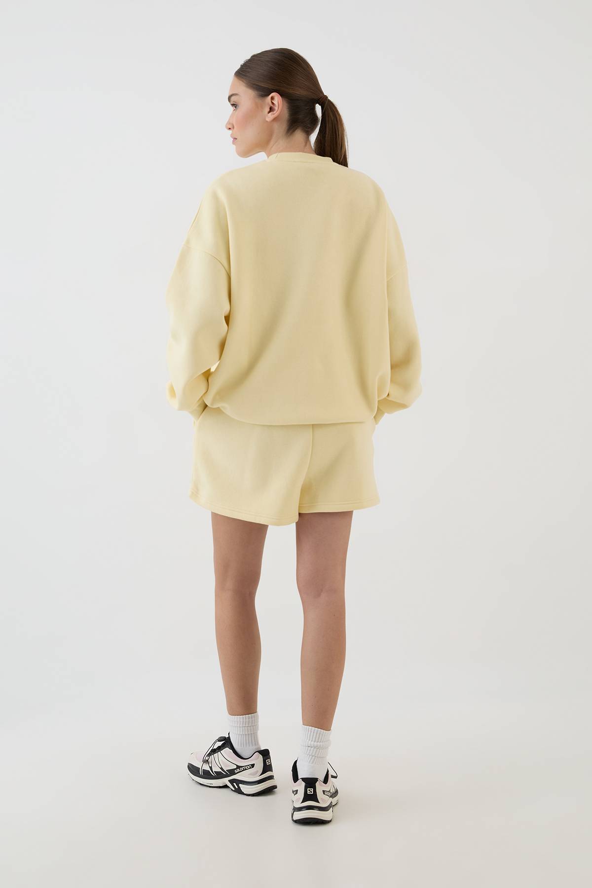 Ensemble De Survêtement Sweat Oversize Et Short Wellness Club Dsgn Studio