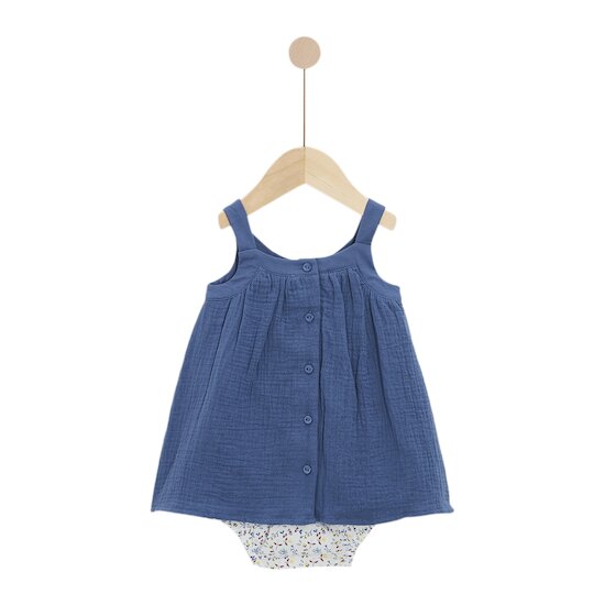 Ensemble Robe + Bloomer   Bleu Garigue        de               Marèse