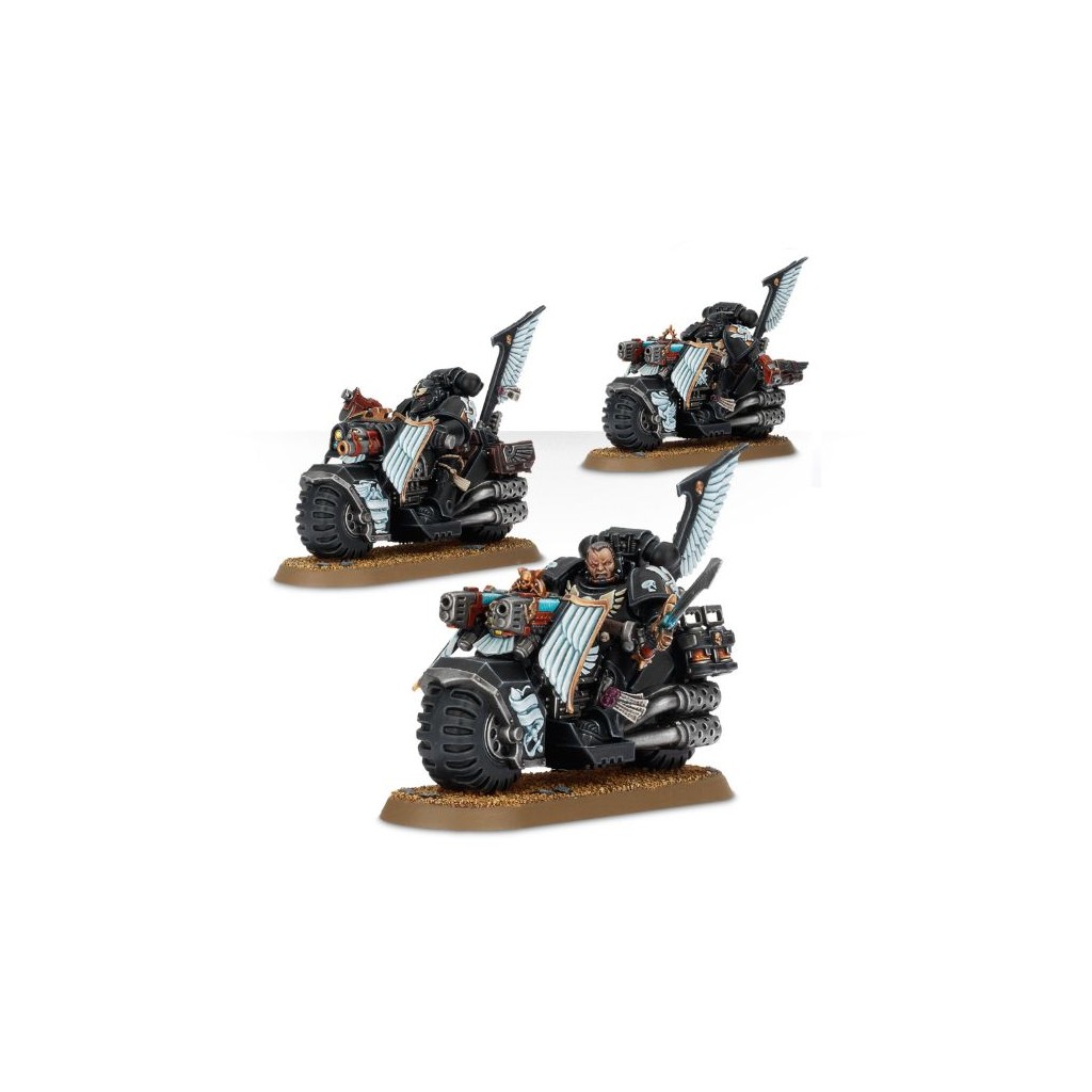 W40K : Adeptus Astartes Dark Angles - Ravenwing Command Squad