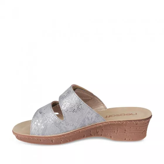 Mules GRIS NEOSOFT RELAX